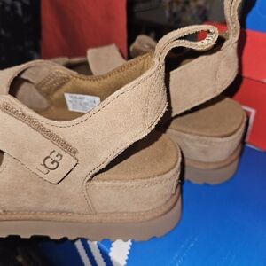 UGG Kids Tan Sandals